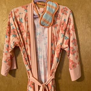 Matilda Jane robe with sleep mask XL